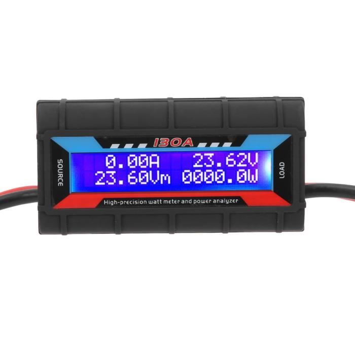 Analyseur De Puissance Wattmètre SODIAL – Haute Précision, Mesure Conso Batterie, Neuf
