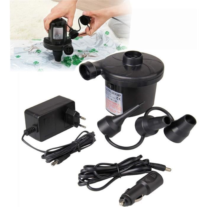 Accessoire Gonflable Pratique Pompe électrique USB Gonfleur/dégonfleur - Pratique Pour Matelas, Bateaux, Jouets Pompe Air Lit Gonflable