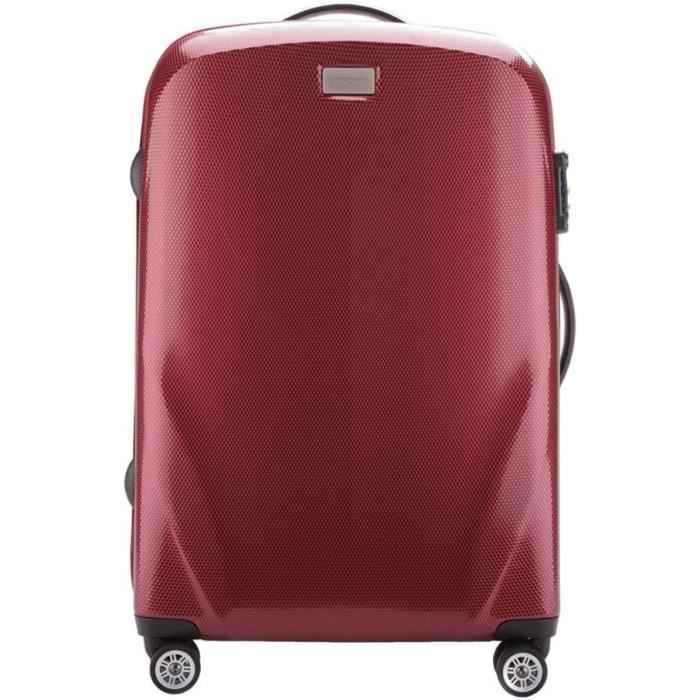 Rockland Bagage Rigide Extensible Avec Roulettes Rotatives, Ulticolore, Rose, 50,8 C, Bagage à