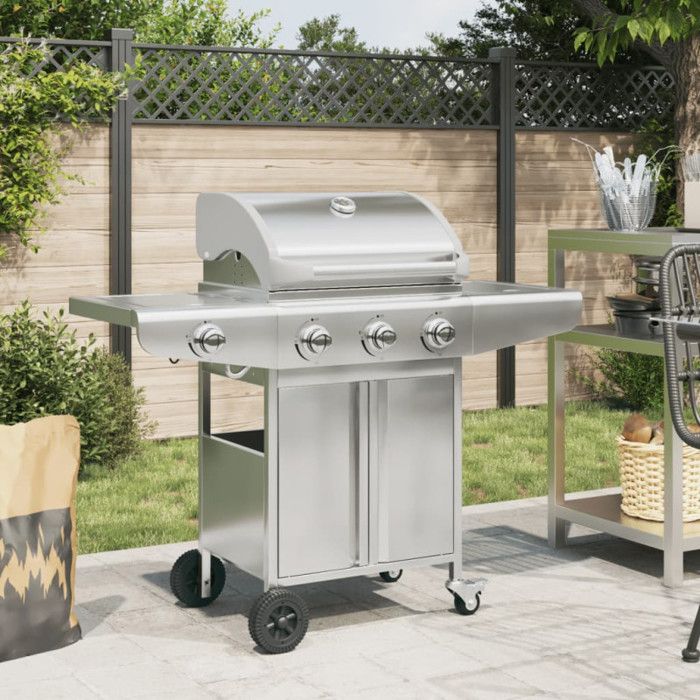 Grille De Barbecue Ronde ?40 Cm Acier Inoxydable 304 | Leroy Merlin