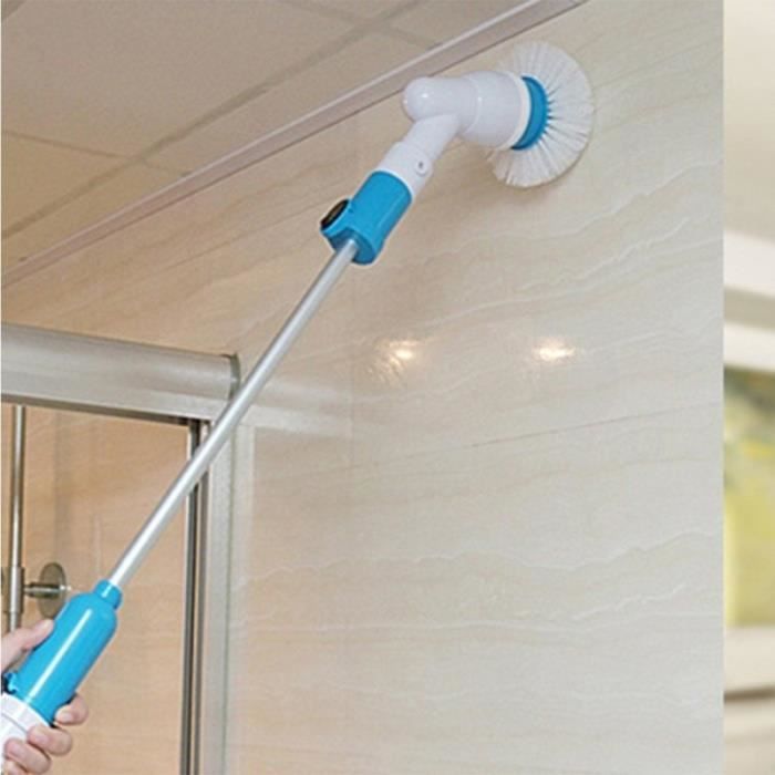 Accessoire nettoyage cuisine Multifonction baignoire et Tile Scrubber sans fil Power Spin électrique Set Brosse bain Plancher mur AC