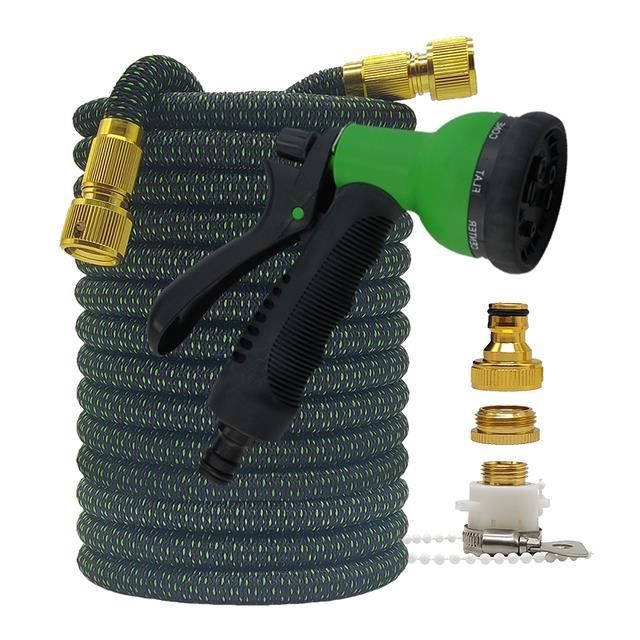 Dévidoir,Hose with gun 550ftTuyau'arrosage haute pression extensible