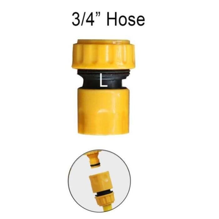 Tuyau De Réparation 3/4" (19mm) - Pour Systèmes D'irrigation Et Connexions Domestiques/agricoles