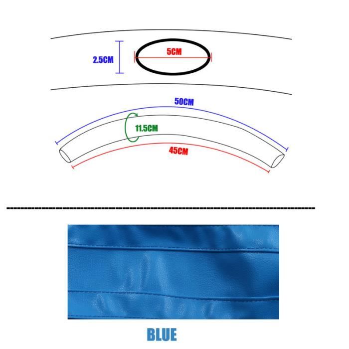 Cisixin - Housses De Poignée Pour Poussette Bébé - Protection Confortable Et Antidérapante - Lavable Et Réutilisable
