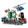 LEGO® 60317 City La Course-Poursuite de La Police à La Banque, Jouets Drone et 2 Camions pour Enfants +7 ans, Sets d’Aventures-1