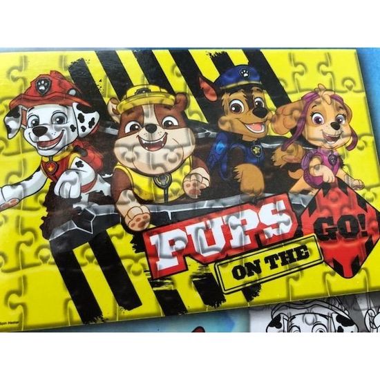 Puzzle A Colorier Pat Patrouille Cdiscount Jeux Jouets Puzzle A Colorier Pat Patrouille Cdiscount Jeux Jouets