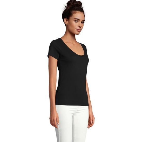 Lot tshirt noir d'occasion - Vêtements