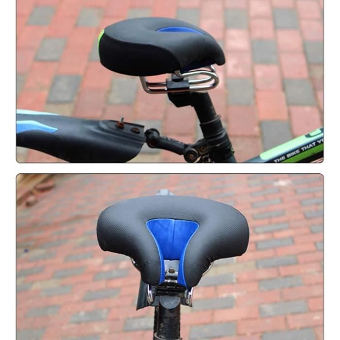 Selle de vélo confortable antichoc, siège de cyclisme creux, coussin non  ald doux, coussin de vélo doux, accessoires d'équitation, VTT, route -  AliExpress