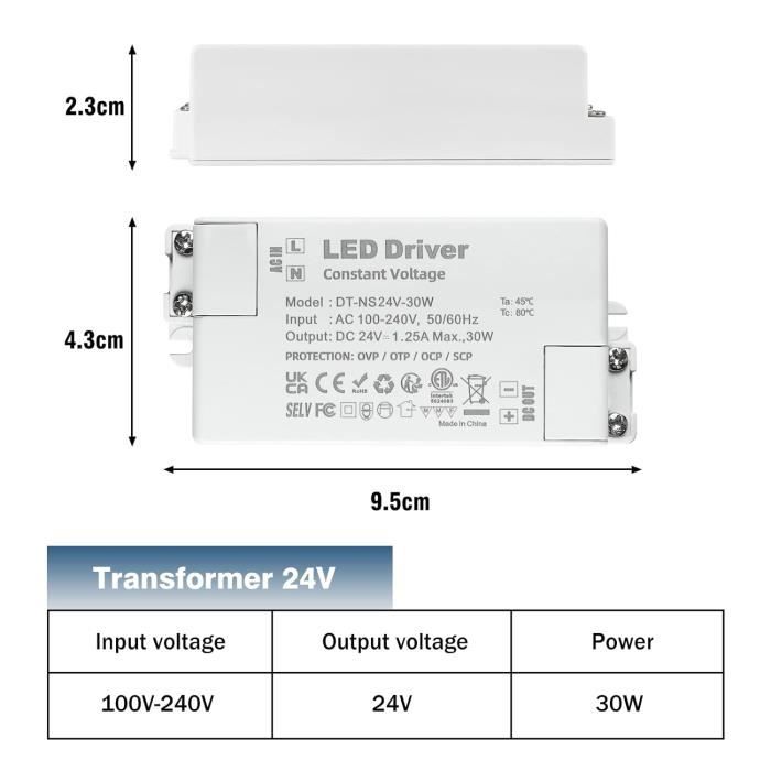 Alimentation Transformateur 110/220v 30w Magnétophone Boombox Radio K7 Hifi