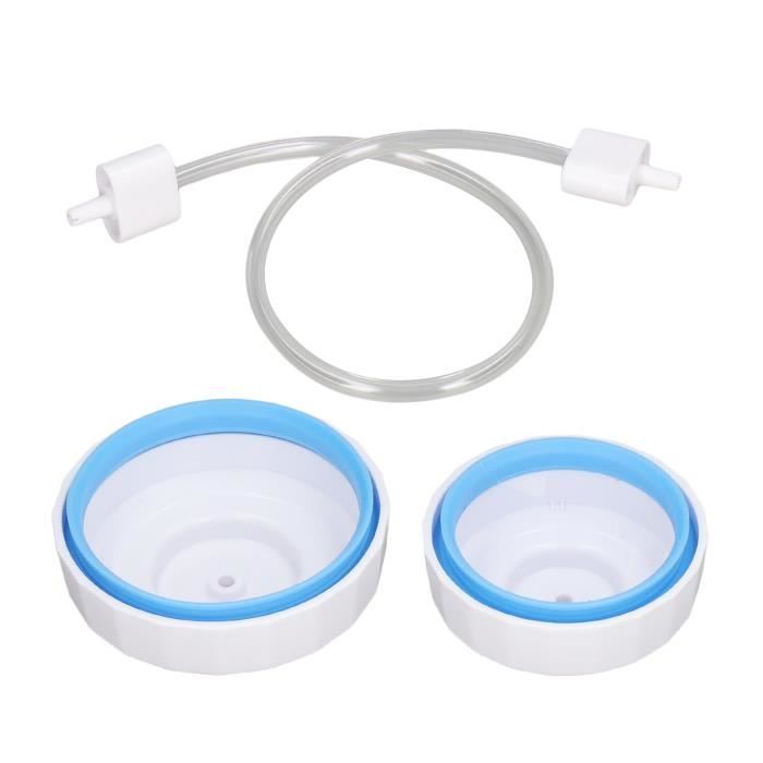 Lot De 2 Sceaux De Peinture Vides - 300 ML Transparent - Avec Couvercle De Scellage