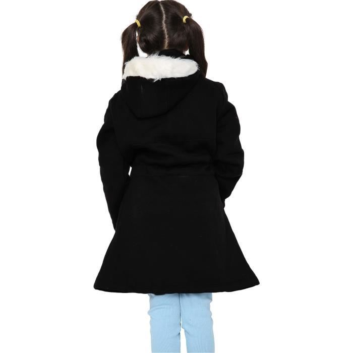 Stella McCartney Kids - Parka noire rembourrée fille Stella McCartney Kids - Parka noire rembourrée fille