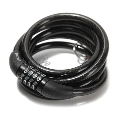 Câble Antivol à Combinaison Pour Moto – 119,4 Cm, Câble Acier 7,5 Mm, Combinaison Personnalisable – Résistant Aux Intempéries