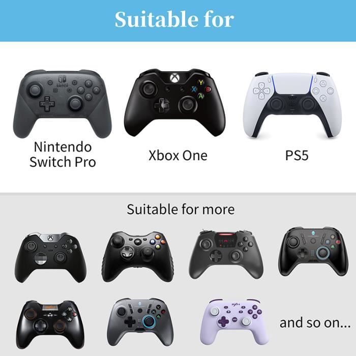 Lot De 2 Joysticks (sticks Analogiques) Pour Manette PS4 - Noir - Compatible PlayStation 4 - Neuf