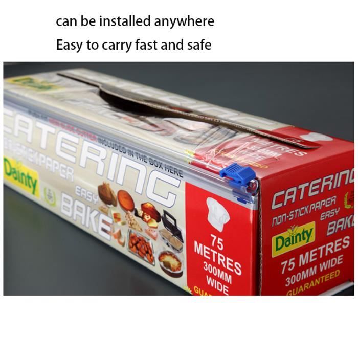 Coupe-emballage alimentaire réutilisable, distributeur de