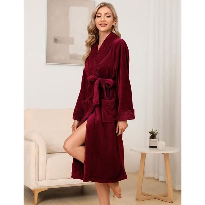 Peignoir polaire femme gemo deals