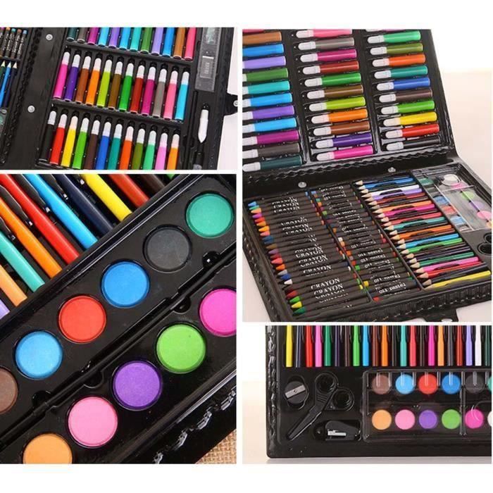 Marvel Kits De Dessin Pour Enfants Malette Coloriage 130 Pcs Avengers Spiderman - Feutres Et Crayons