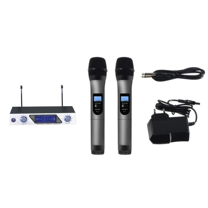 ARCHEER Karaoké Micro sans Fil, Microphone sans Fil UHF Bluetooth