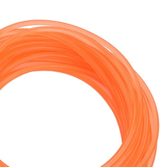 Cikonielf Courroie de transmission Courroie ronde en polyuréthane PU à  surface lisse orange pour transmission d'entraînement (5 - Cdiscount Auto