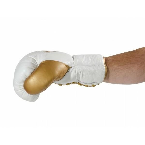 Gants De Boxe à Lacets Style Pro - Poids 8 Oz à 16 Oz - Couleur Argent - Neufs - Pour Entraînement Combat