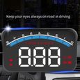 1Pc compteur de vitesse de numérique Durable de GPS de pour camion véhicule voiture  -3
