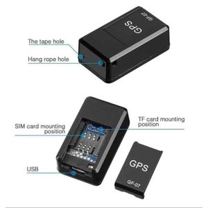 Mini Traceur GPS Pour Voiture, Suivi En Temps Réel, Antivol, Localisateur Anti Perte, Support Magnétique Puissant, Positionneur De Messages SIM, GF 07 Du 5,76 € | DHgate