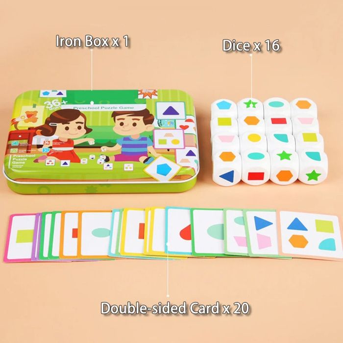 Jeu D'Association En Formes D'Ours,Jeu D'Association De Formes Géométriques,Shape Matching Game