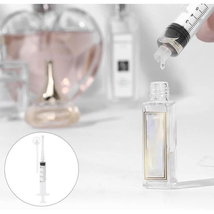 60 Pompes Rechargeables Pour Parfum - Distributeur Portable Cosmétique - Transfert Facile Pour Voyages, Flacons Spray Mini - 3
