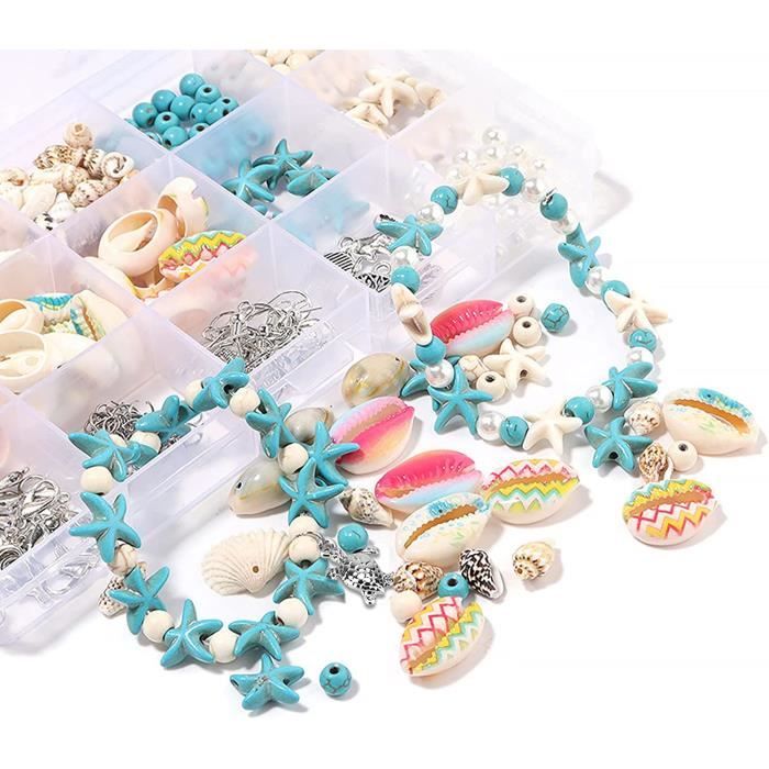 Bracelet Perle Kit fait à la main: Bricolage Bijoux Fabrication Kit Bracelet  Ensemble pour filles 