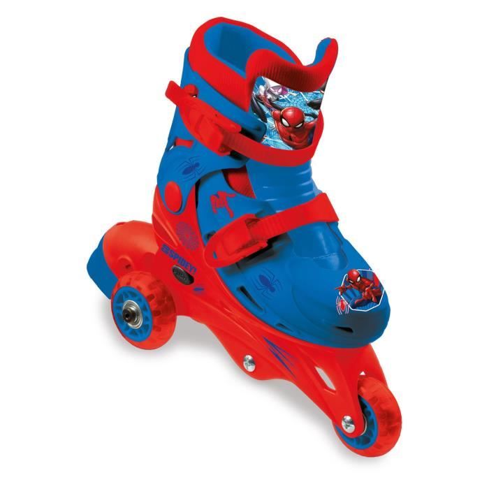 Patins à Roulettes Réglables DUZSKJ – 4 Tailles De 3 Segments, Roues PU Lumineuses, Coque Renforcée, Pour Enfants Garçons Et Filles, Intérieur/extérieur