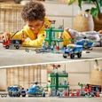 LEGO® 60317 City La Course-Poursuite de La Police à La Banque, Jouets Drone et 2 Camions pour Enfants +7 ans, Sets d’Aventures-4