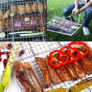 Grille De Barbecue Inox Rectangulaire 64,7x53 Cm – Sans Marque