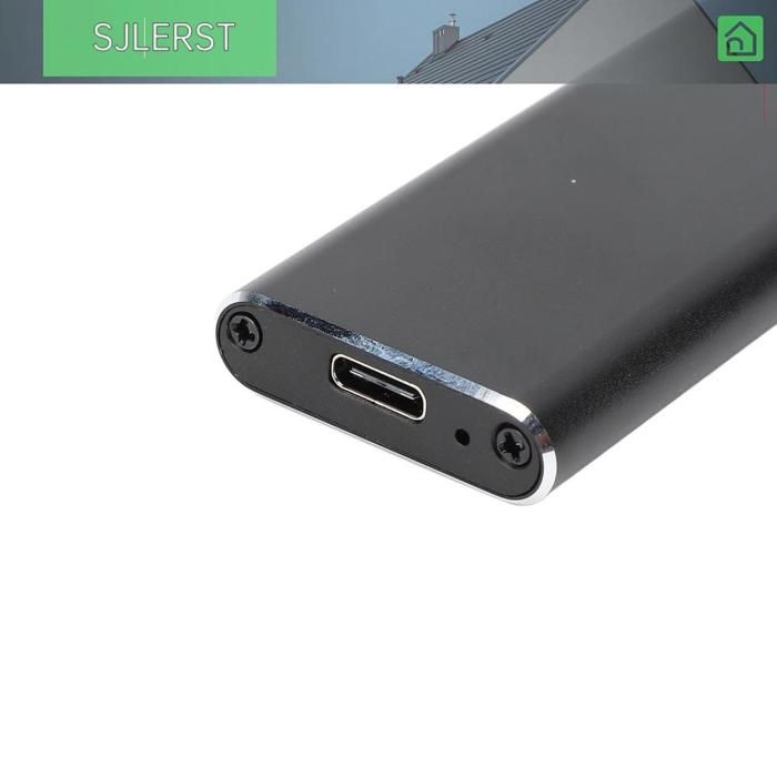 Sjlerst adaptateur de boîtier SSD M.2 NGFF informatique lecteur Argent ...