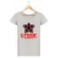 t shirt converse femme bordeaux