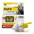 Alpine FlyFit Bouchons d'Oreilles protection auditive pour avion - Régule la Pression d'Air et Prévenir les Douleurs du Tympan --0