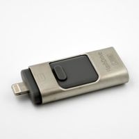 Clé USB pour iPad / iPhone 64 Go - I-USBKey - Gris - Double connecteur USB et 30Pin Apple