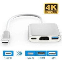 USB-C Numérique AV Multiport Adaptateur USB 3.1 Type-C À HDMI 4K pour Nintendo Switch MacBook Pro Samsung Galaxy S9 / S8