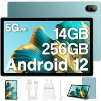 BLACKVIEW Tab 11 Wifi Tablette Tactile 10.36 pouces RAM 14Go ROM 256Go/SD 1To 8380mAh(18W) 16MP+16MP Android 12 - Vert