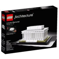 Lego Architecture - LEGO - Lincoln Memorial - 274 pièces - Blanc, Kaki et Noir