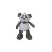 Peluche - LES BELLODOUX - Panda - Noir et blanc - Bébé - 0 mois - Naissance - Non
