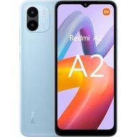 Smartphone XIAOMI Redmi A2 - 2Go 32Go 4G Bleu - Écran 6,5" - Batterie 5000 mAh - Appareil photo 8 MP avec IA