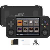 RG35XX H Console Portable Rétro – Écran IPS 3,5″, Linux, 5500 Jeux Intégrés, Sortie HDMI Et Manette Sans Fil (Violet)