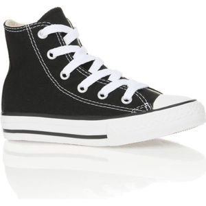 converse noir femme haute