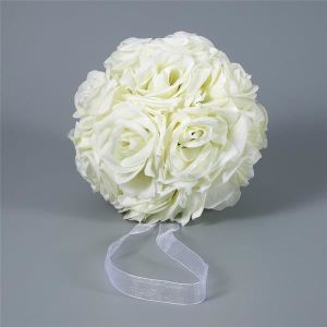 Boule De Fleur Blanc Mariage Achat Vente Pas Cher