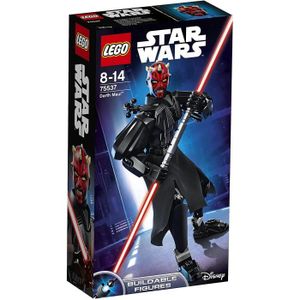 FIGURINE - PERSONNAGE Jeu de construction LEGO Star Wars - Dark Maul - Double sabre laser - Fonction de combat