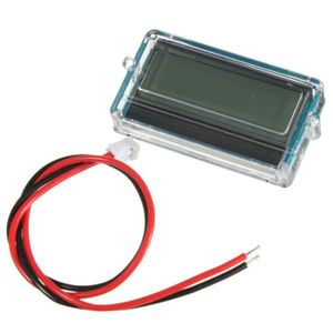Rouge 12v-60v B Blesiya Indicateur Testeur /à LED Capacit/é de Batterie Num/érique