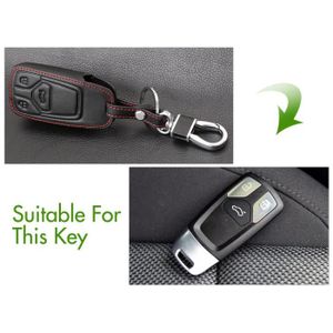 Housse de Protection pour clé de voiture, pour Audi A1, A4, A5, A6, A7, A8,  B6, B7, B8, B9, TT, TTS 8S C - Cdiscount Auto