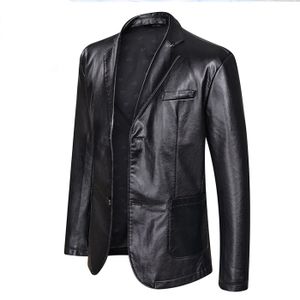 Veste longue simili cuir homme pas cher Clearance