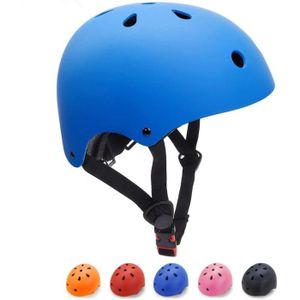 CASQUE DE VÉLO Casque de Vélo pour Enfants 7-15 Ans - Blue - Anti-Choc - S 50-54cm