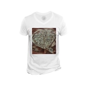 T-SHIRT T-shirt Homme Col V Rome Durant l'Empire Romain Alan Sorrell Dessin Illustration