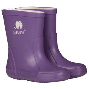 BOTTE CeLaVi bottes de pluie Wellies junior en caoutchouc violet